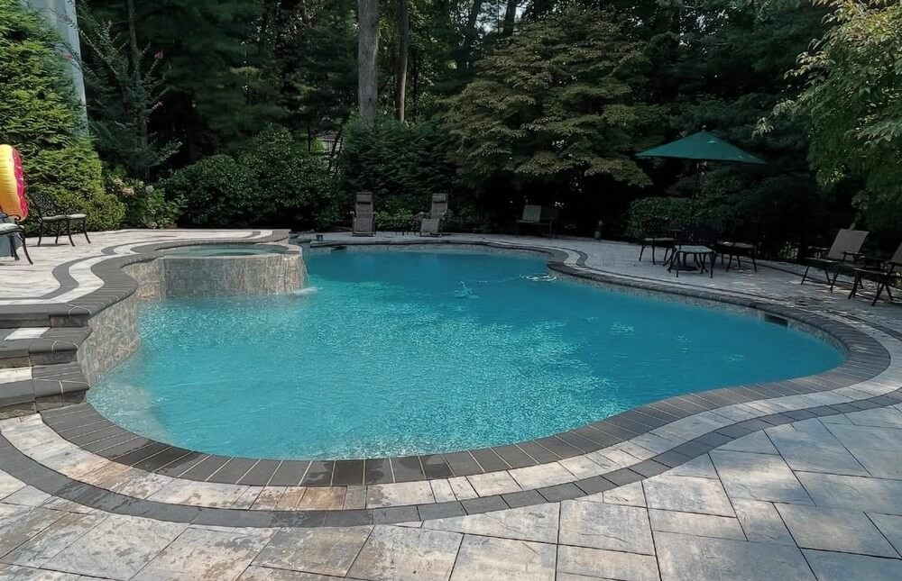 Oasis Pool Service Opens and Closes Beautiful New Pool After Construction in Allendale, NJ